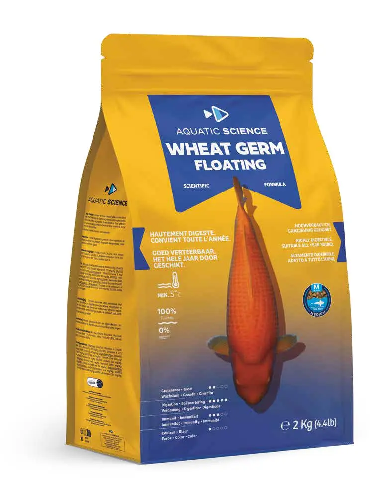 AQUATIC SCIENCE WHEAT GERM Galleggiante